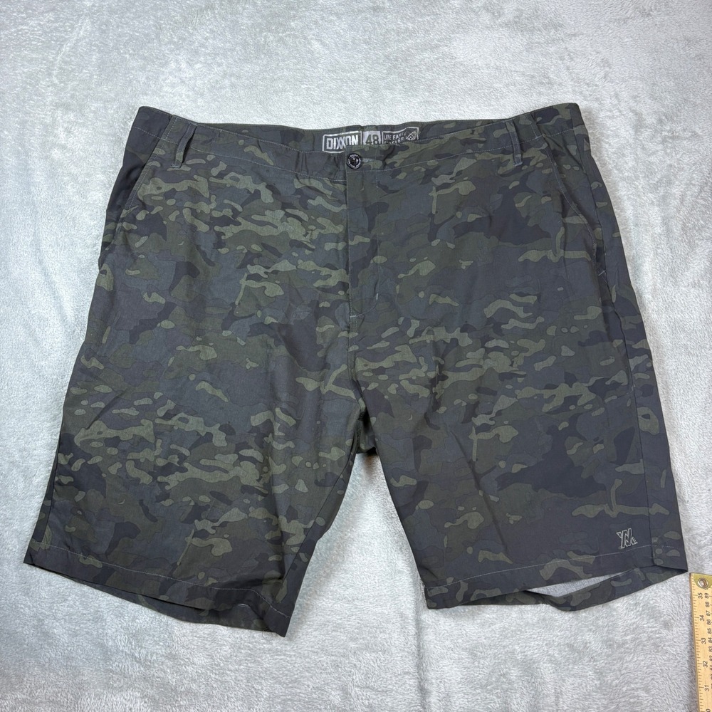 Dixxon Shorts Mens 48 Live Fast Camo Hybrid Boardshorts Stretch Camouflage